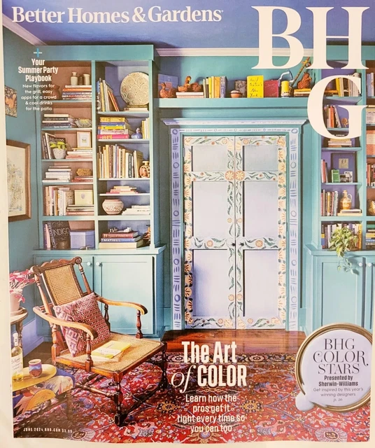 BETTER HOMES & GardensJune 2024The Art Of ColorNewNo LabelFast