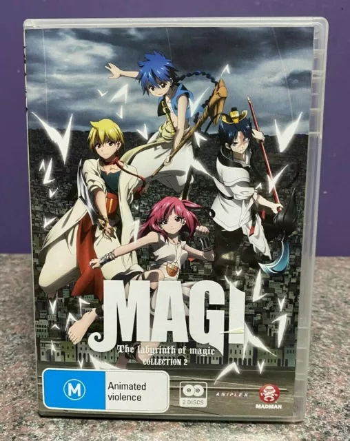 Anime DVD Magi The Labyrinth Of Magic Season 1-3 (1-63End)+ OVA Vol 1-5 Eng  Subs