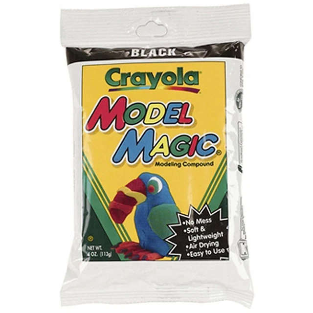 CRAYOLA MODEL MAGIC Modeling Compound, Black, 4 oz. Crayola LLC BIN4451