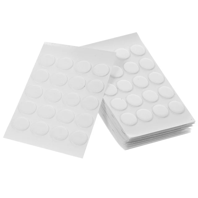 300 pegatinas de puntos transparentes pegatinas de doble cara pegatinas de puntos redondos hágalo usted mismo no