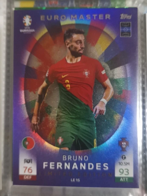 Figurina Bruno Fernandes Football Stars 20 Cm - Portogallo, Collezionabile Ufficiale Con 10 Articolazioni