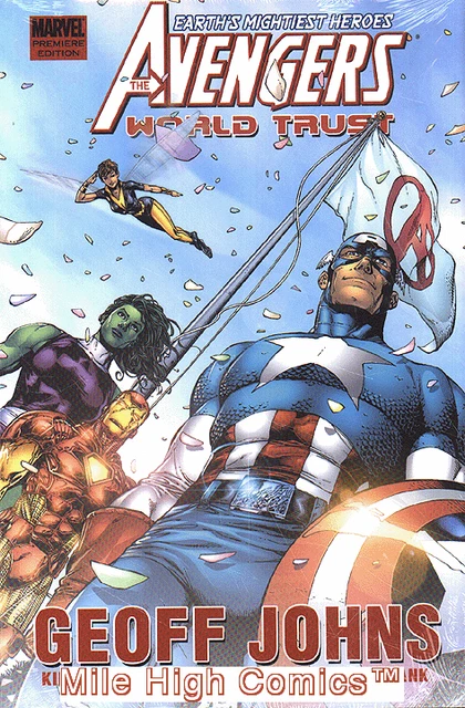 AVENGERS VOL. 1: WORLD TRUST HC (2010 Series) #1 Near Mint