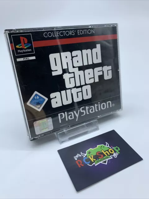 Sony Playstation 1 Ps1 gioco - GTA GRAND THEFT AUTO COLLECTORS EDITION - IMBALLO ORIGINALE