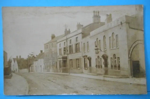 RP Postcard c.1905 STREET SCENE BATH STREET KEYNSHAM Nr BRISTOL SOMERSET