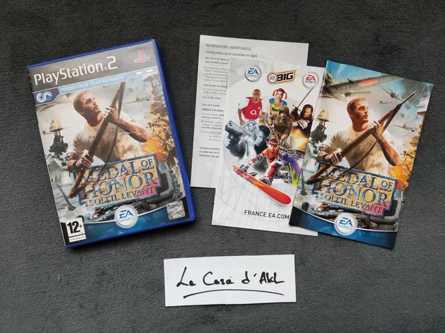 Jeu Medal Of Honor : Soleil Levant - PlayStation 2 (PS2) - Version FR Sans Notice - Bon état