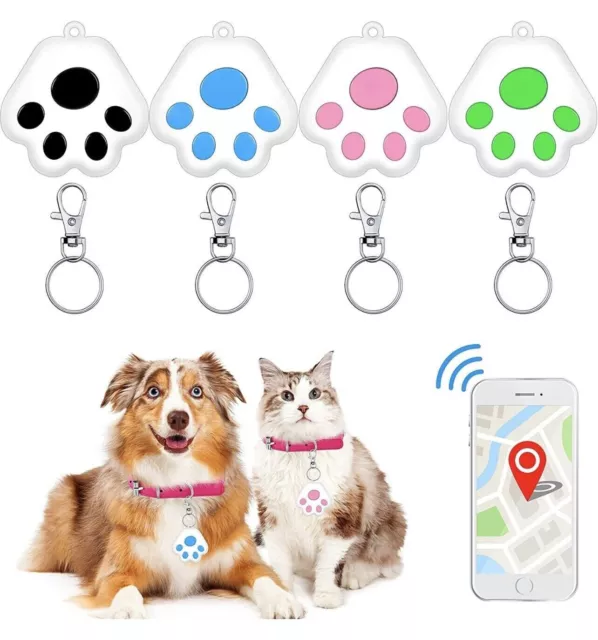 1-4X Mini Rastreador GPS Para Auto Niños Perros Llave TIEMPO REAL  Localizador 
