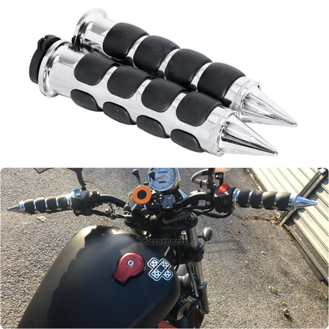 Cruiser Motorcycle Parts 1" Handlebar Hand Grips For Yamaha virago v star xvs US