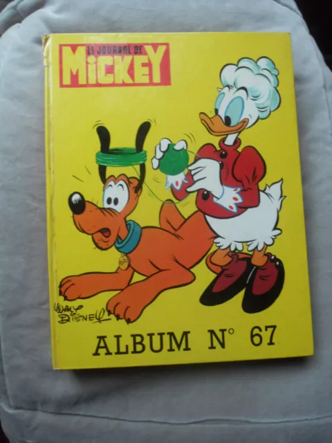 LE JOURNAL DE MICKEY / RELIURE ALBUM N°67  (1207 à 1219)