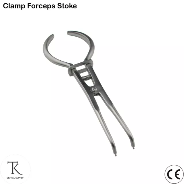 Dentaire Endodontie Instrument pour Digue Pinces Stoke Clamp Holding Forceps Lab