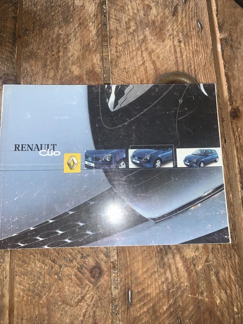 Manuel D'utilisation Renault Clio 3 - Notice Originale, Occasion