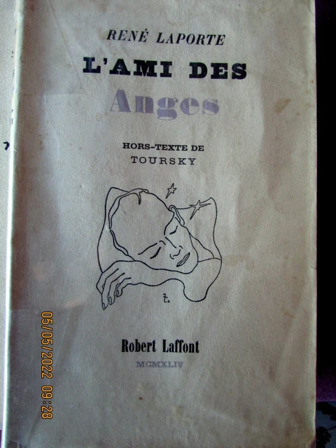 Laporte Rene L'ami Des Anges 1944 Toursky