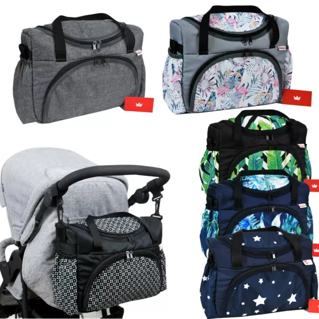 BABYLUX Kinderwagentasche WICKELTASCHE Pflegetasche Babytasche Windeltasche