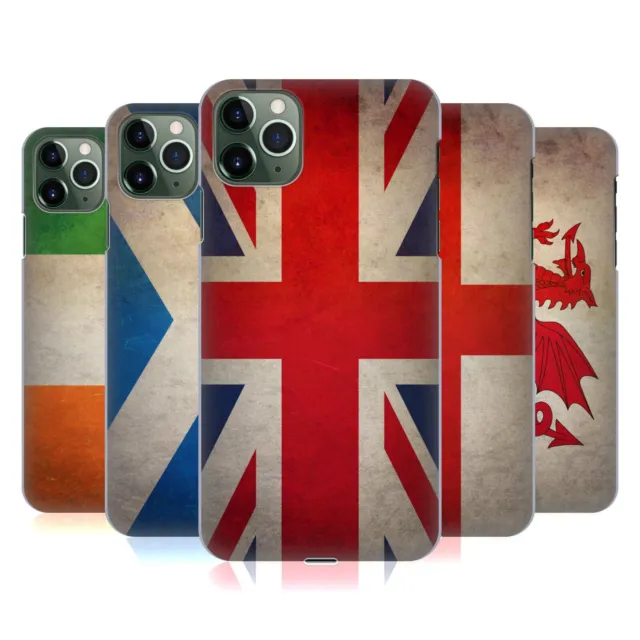 HEAD CASE DESIGNS GRUNGE COUNTRY FLAGS 1 HARD BACK CASE FOR APPLE iPHONE PHONES