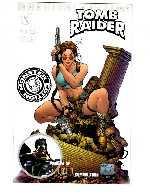 Top Cow Witchblade / Tomb Raider Gold Foil / Monster / Wizard and More Lot 3