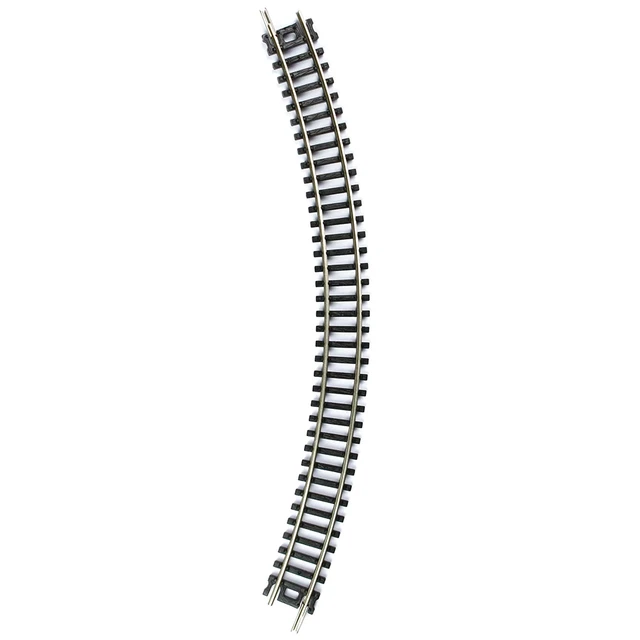 Voie Courbe Kato Rayon 19 Pour Train N - 4 Rails, 481mm, 15 Degrés, Référence 20-160