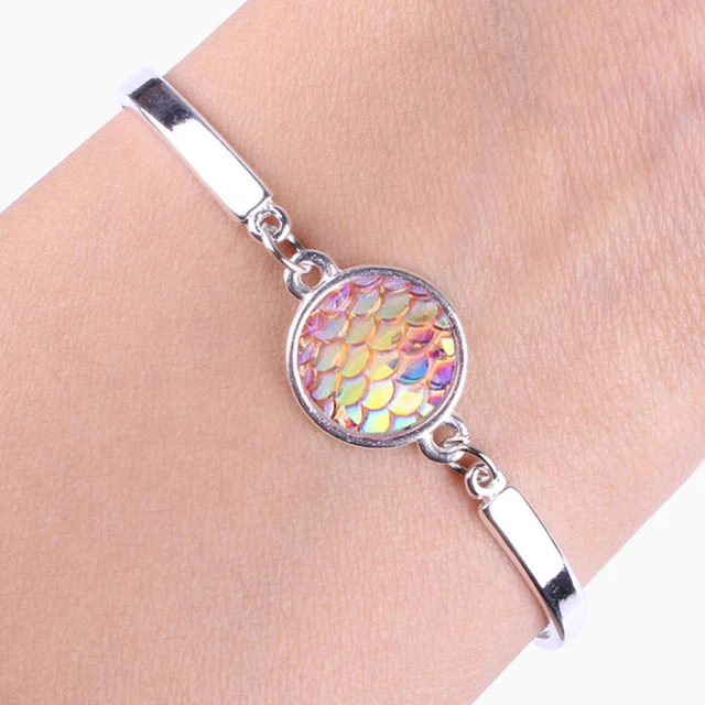 Women Bracelet Mermaid Bangle Bracelet Mermaid Bracelet Mermaid Jewelry