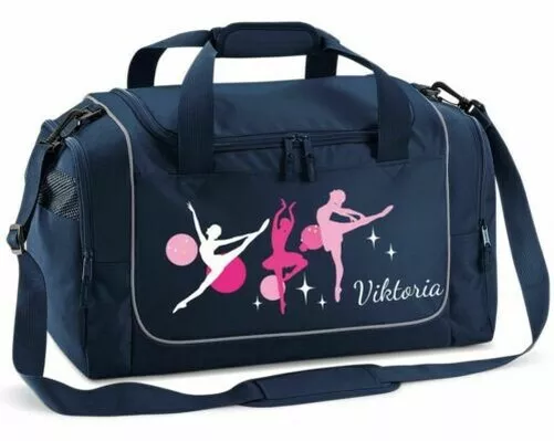 Borsa Sportiva Con Nome E Ballerina Balletto Danza