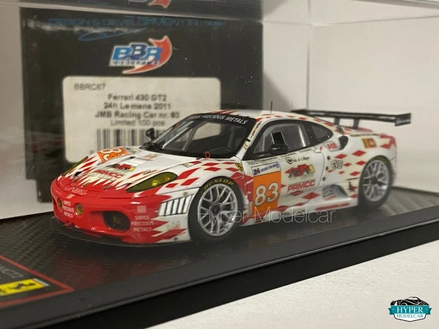 Red Line 1/43 Scale Ferrari F430 GT JMB Racing Le Mans 2008#99