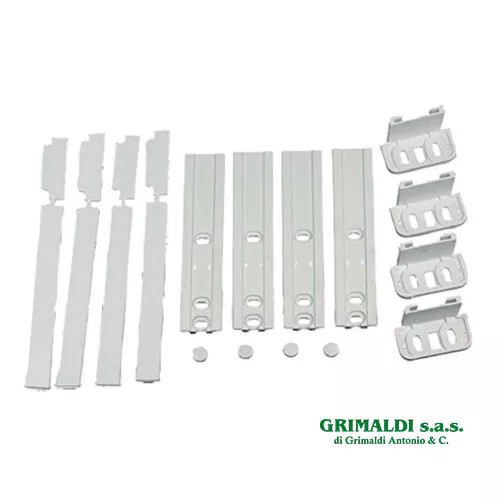 Arti Teq - Set Di 10 Kit Di Fissaggio Cavo Perlon Slider E Gancio - Foto 7