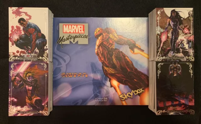 2018 Marvel Masterpieces Base Singles Sets Achievements by Bianchi You Choose
