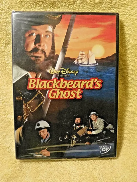 Brand New/Sealed Dvd! Walt Disneys Blackbeard's Ghost. Funny Fantasy, 1964 Film