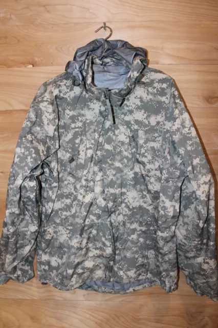 ARMY ACU Extreme Wet Cold Jacket Parka ECWCS Gen III L6 Goretex X-Small Short