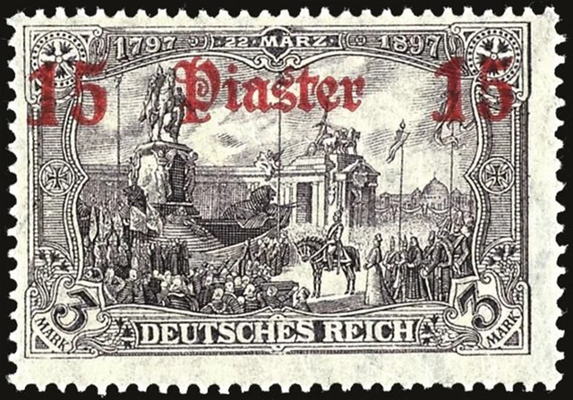 32280) Deutsche Post in der Türkei Mi.-Nr. 46 a ** gepr. Hollmann BPP Mi. 380.-