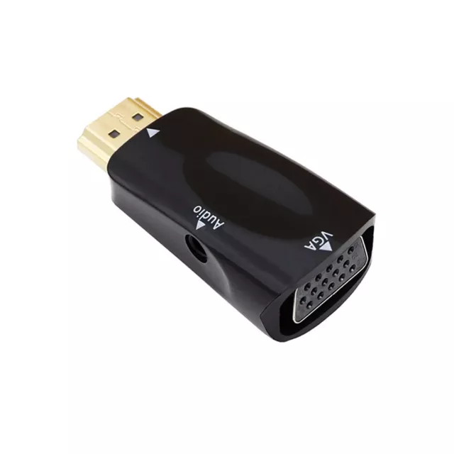 Adaptador HDMI MACHO a VGA HEMBRA  5000087 INCLUYE CABLE DE AUDIO