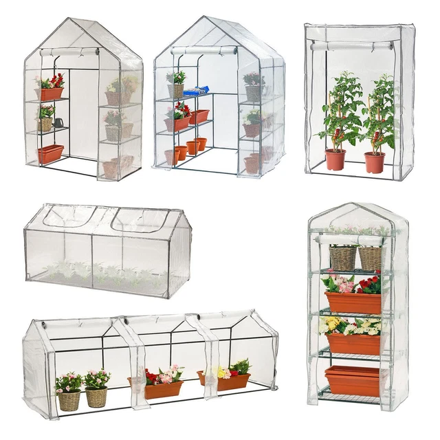 OUTDOOR GARDEN PLANT Mini Greenhouse Heavy Duty Cover Greenhouses Cold