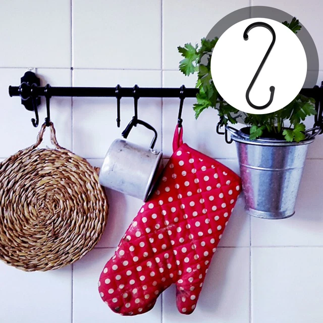 10 Pcs Hanging Hook Multipurpose Kitchenware Hooks Hanger Heavy