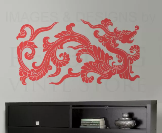 Chinese Dragon Large Mural Wall Decal Vinyl Sticker Art Decor Decoration G15