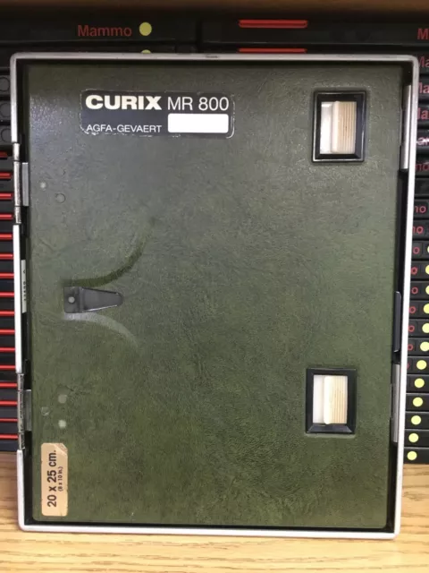 AGFA 20cm x 25cm (8in x 10in) Dupont Cassette, Agfa Curix MR 800 Screen