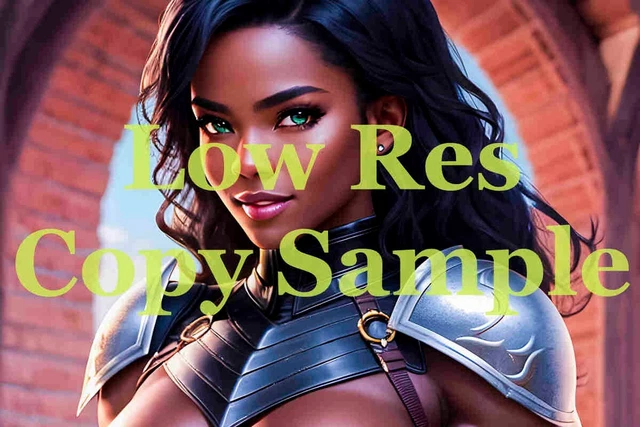Amazon Women (AI Generated) posing -