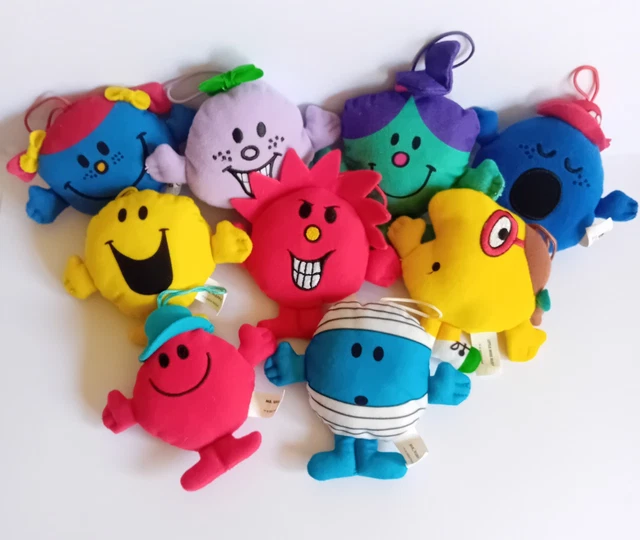 Figurine articulée Mcdonalds Mr Men Little Miss, lot de 13 jouets Figurine articulée Mcdonalds Mr Men Little Miss, lot de 13 jouets