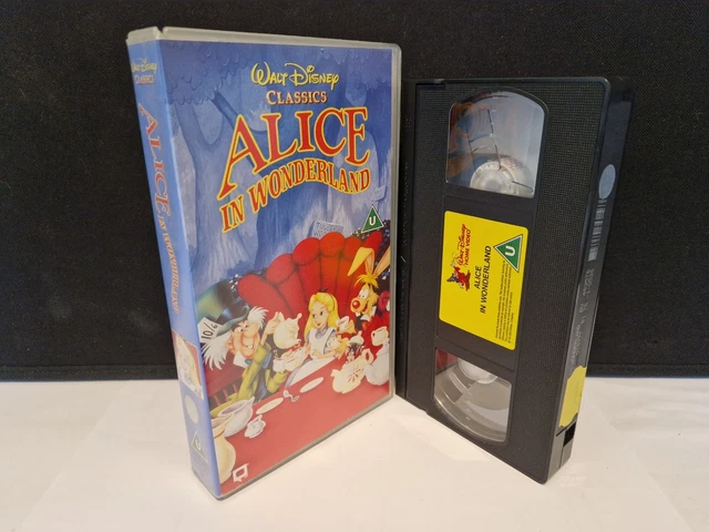 ALICE IN WONDERLAND - Walt Disney - PAL VHS Video Tape (A137) £2.99 ...