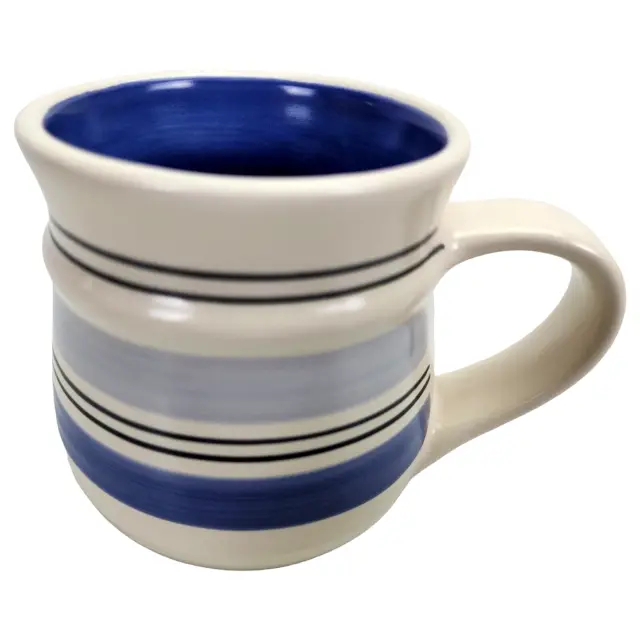 Pfaltzgraff Coffee Cup Rio Hand Painted Mug Stoneware 4" Tall 14 oz
