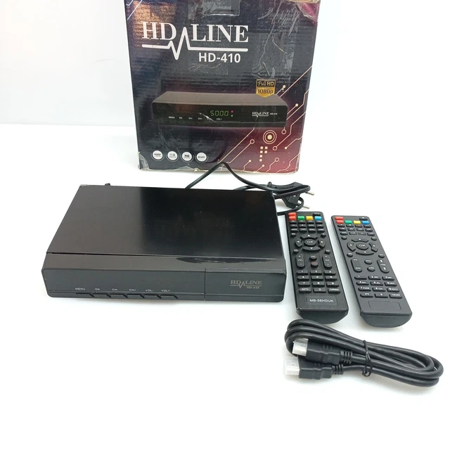 HD-LINE 20500 Satelliten Receiver - Vorprogrammiert Für Astra, Hotbird, Türksat In Full HD