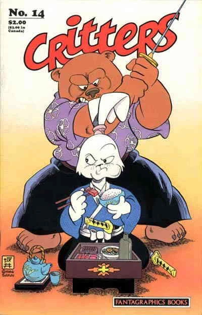 Critters #14 FN; Fantagraphics | Usagi Yojimbo - we combine shipping