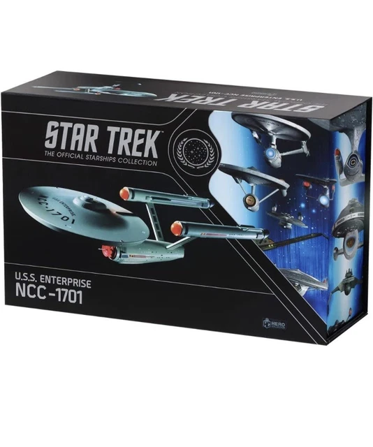 Figurine XL USS Enterprise NCC-1701 Star Trek Série Originale - Eaglemoss - 11 Pouces - Neuf