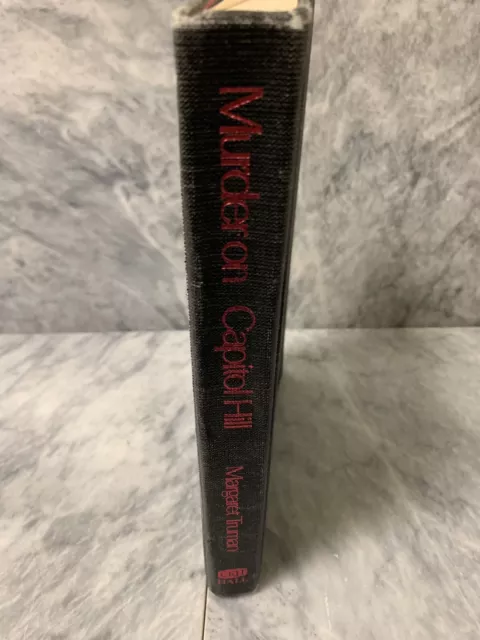 Murder on Capitol Hill by Margaret Truman (1981, Hardcover) Large Print