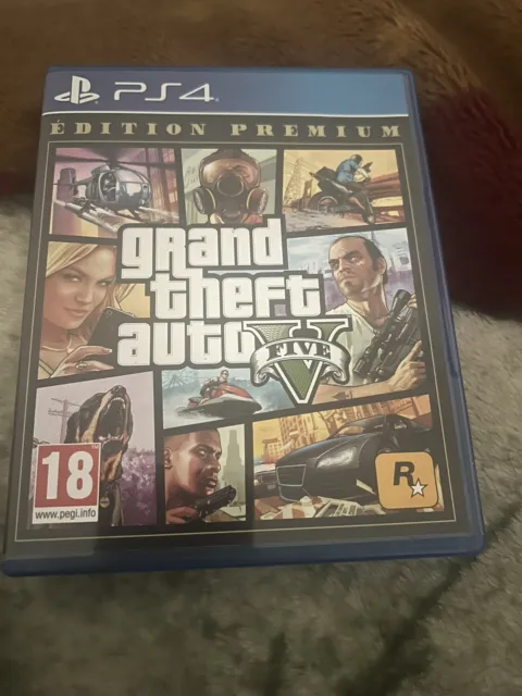 PS4 GTA V Premium Online Edition