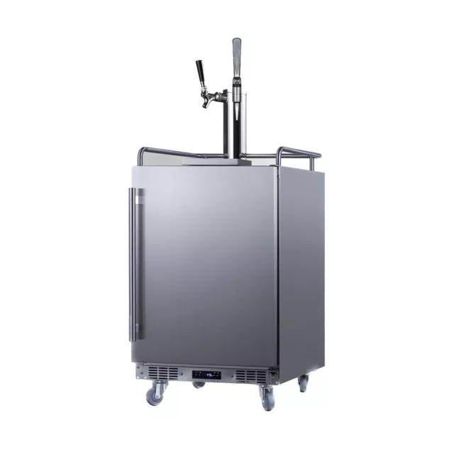 Summit SBC682CMTWIN Indoor/Outdoor Nitro/Cold Brew Coffee Dispenser, 5.6 cu. ft.