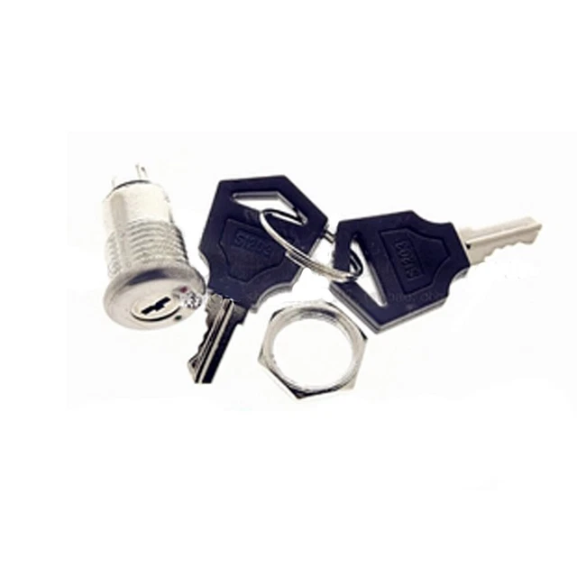 2PCS S1203 Security Power Locks Phone Lock Electronic Key Switch key NEW