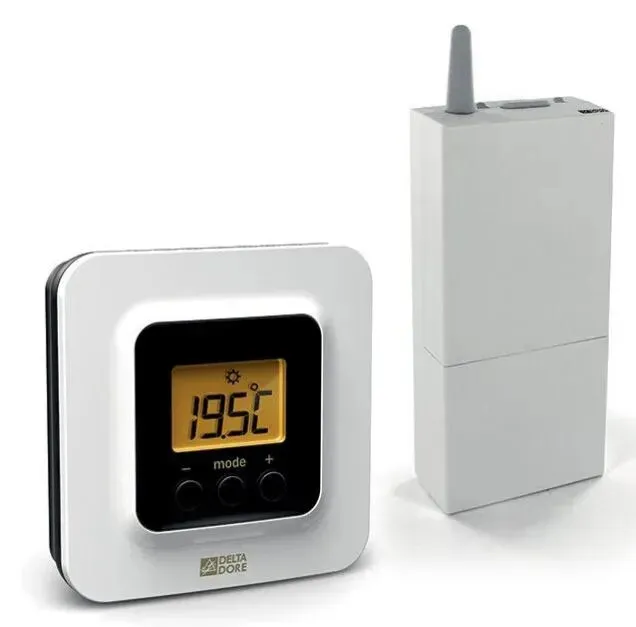 Thermostat d’ambiance radio pour chaudière, PAC ou vannes Tybox 5100 DELTA DORE