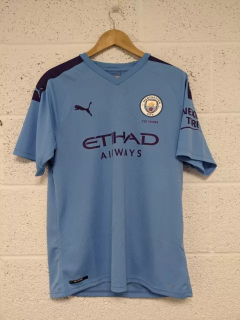 Manchester City Football Shirt Puma Home 2019-2020 NEW Men's Size L