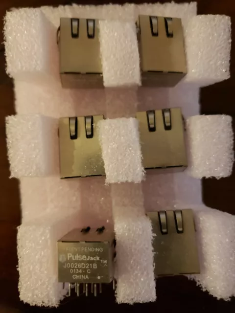 Pulse J0026D21B. /10/100 BASE TX+2LED Quant. 6