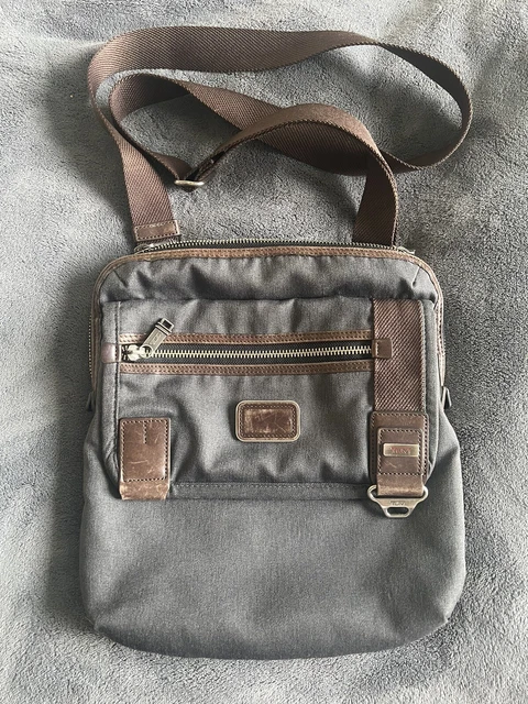 Tumi Alpha Bravo Annapolis Zip Flap Crossbody Bag Tote Shoulder Strap