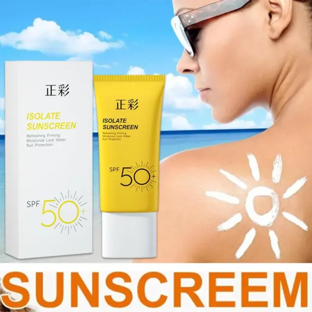 SPF50 crema solare, idratante viso/corpo intero ew rinfrescante n W4O9