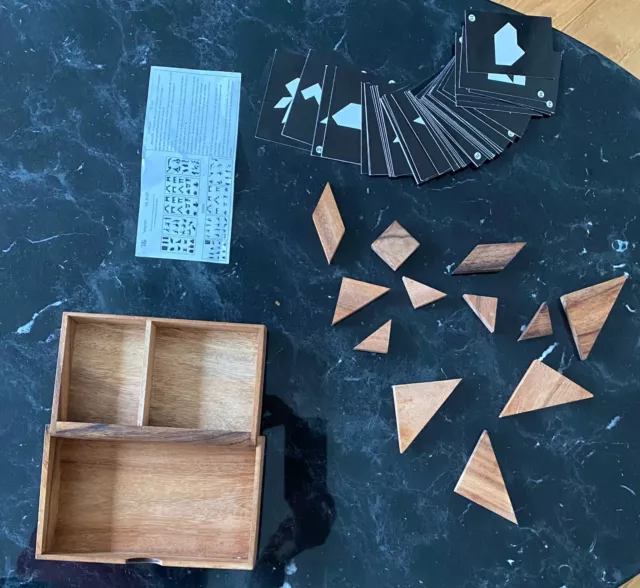 Casse-tête tangram rectangle jeu de société