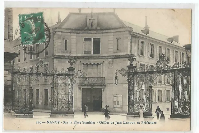54 Nancy, Place Stanislas, Lamour Jean Grids And Prefecture